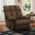 Dorel Living Dorel Living 75-3MC Padded Massage Recliner; Chocolate 75-3MC